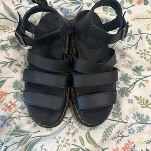 Dr. Martens Black Blaire Sandals